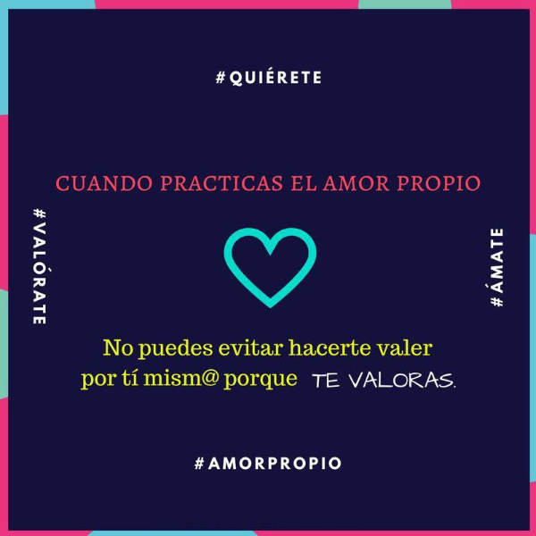 Motivación: El Amor Propio Puede Hacer Mucho Por Tí 