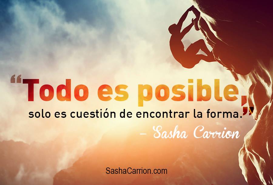 Sasha Says: Everything is Possible