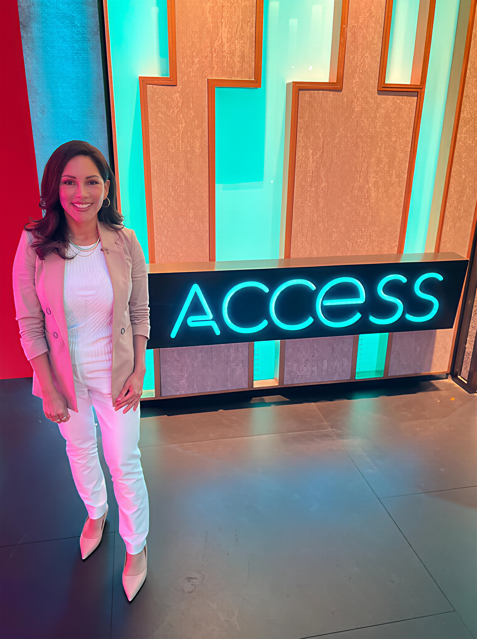 American Hypnotherapist and Life Coach Sasha Carrion on Access Daily in Los Angeles